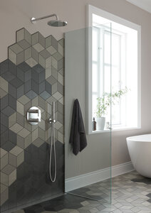 Hilina HS 1 - Inbouw compleet douche thermostaat systeem (Chroom/Zilverkleurig )
